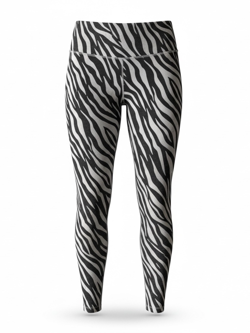 Nike Women’s One Icon Clash Zebra Print Mid-Rise Leggings. Size large